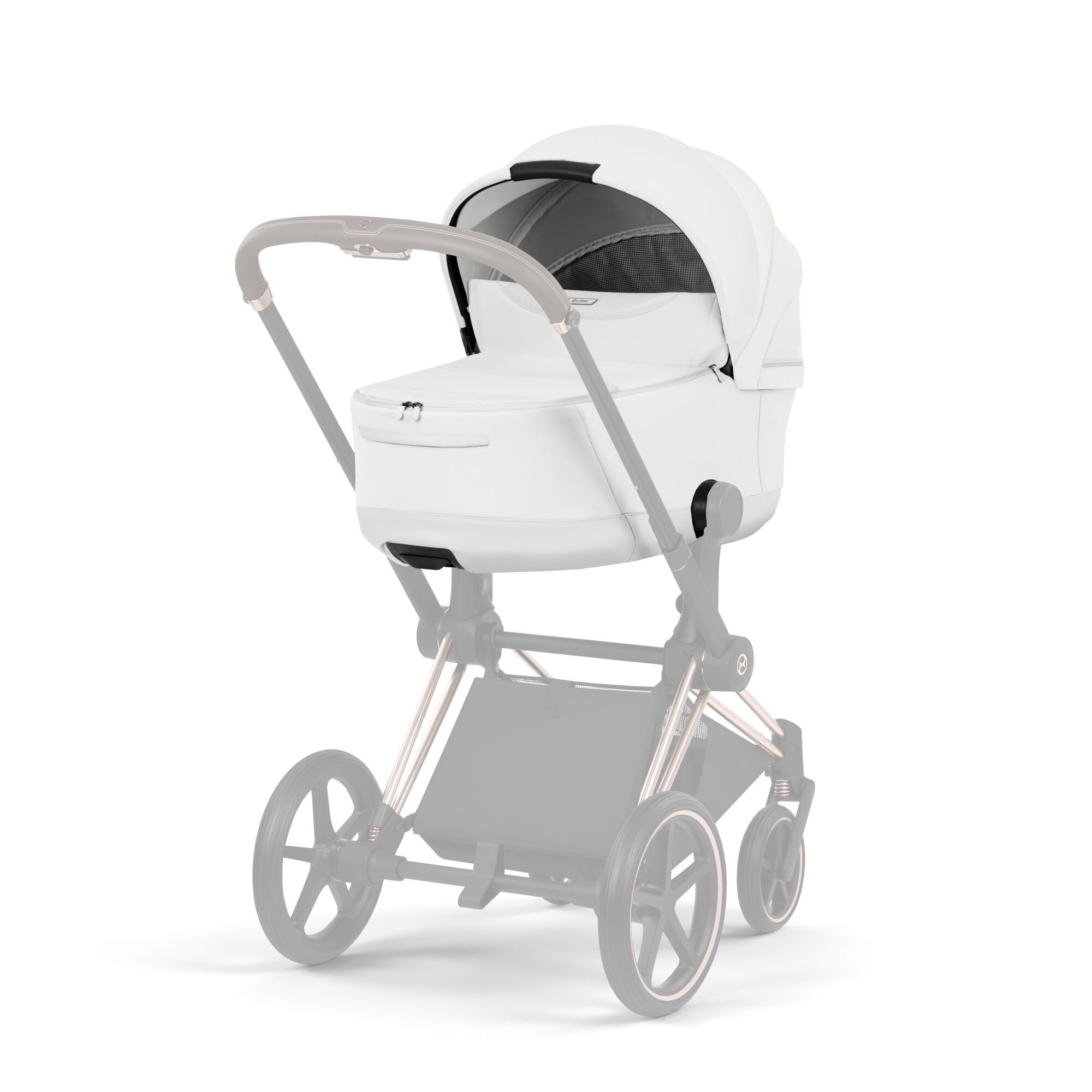 CYBEX Priam Fold Lux Carry Cot Style - Off White in Off White large-cybex-us image number 4