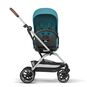 CYBEX Eezy S Twist+2 - River Blue (telaio Silver) in River Blue (Silver Frame) large numero immagine 3 Small