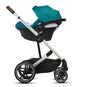 CYBEX Balios S Lux - River Blue (Silver Frame) in River Blue (Silver Frame) large bildnummer 3 Liten