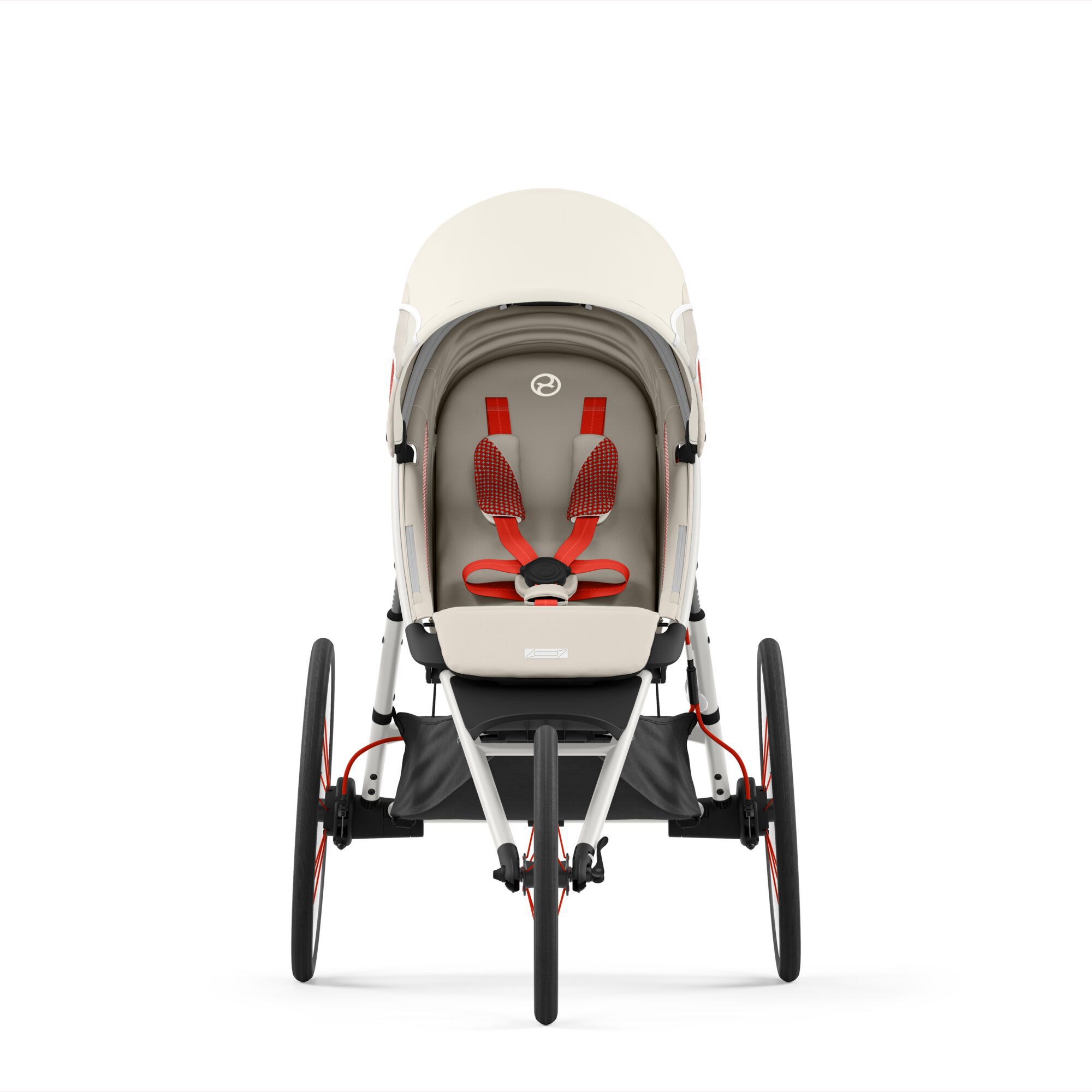 CYBEX Avi Frame - Creme With Orange Details in Creme With Orange Details large-cybex-neu image number 3 Small