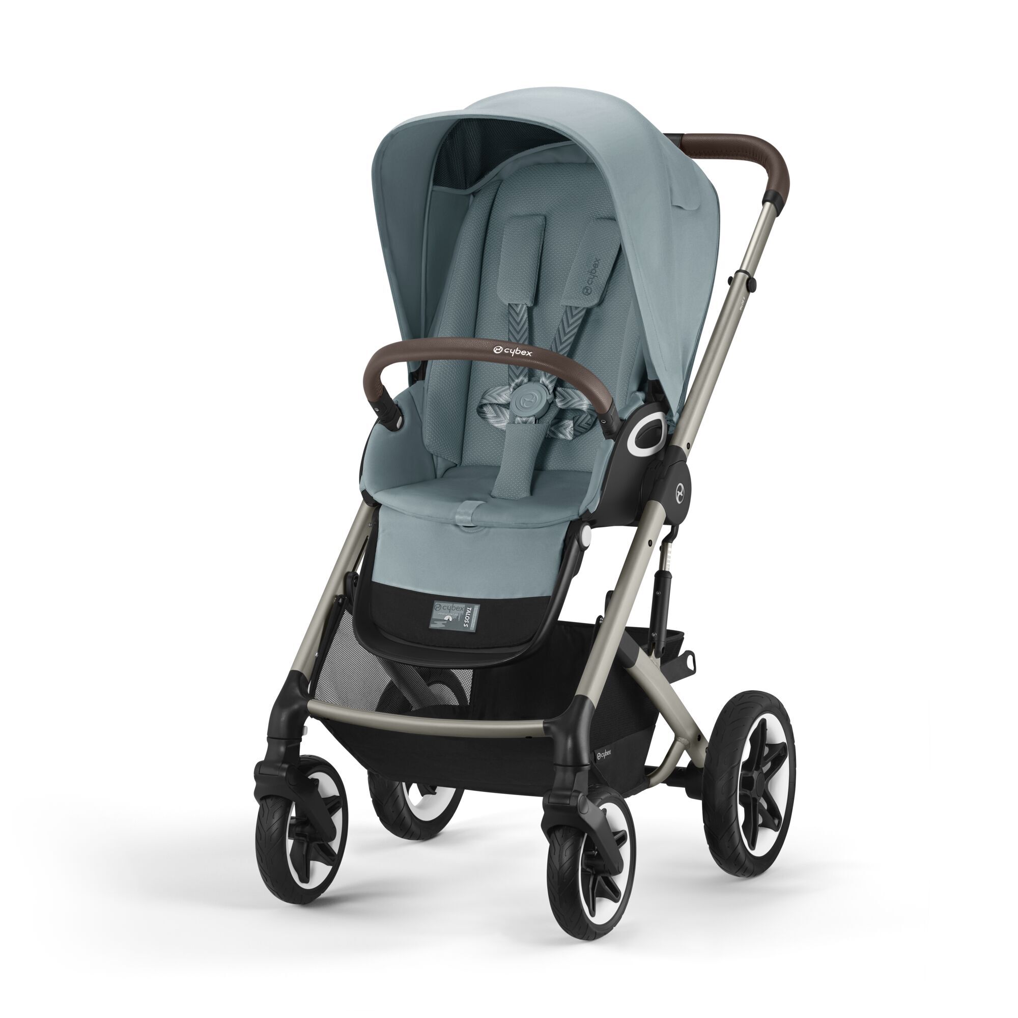 CYBEX Talos S Lux - Stormy Blue in Stormy Blue (Taupe Frame) large-cybex-gb image number 2 Small