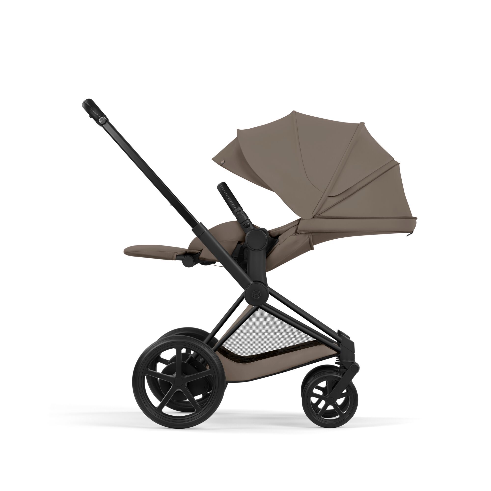 CYBEX e-Priam &ndash; Coconut Brown (ram i Matt Black) in Coconut Brown (Matt Black Frame) large-cybex-neu bildnummer 9