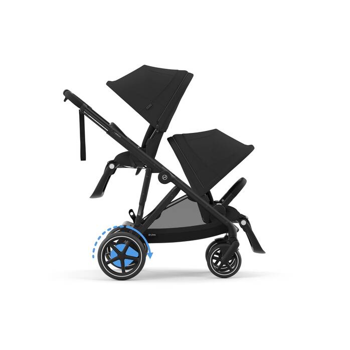 CYBEX e-Gazelle S - Moon Black (Black Frame) in Moon Black (Black Frame) large-cybex-row
