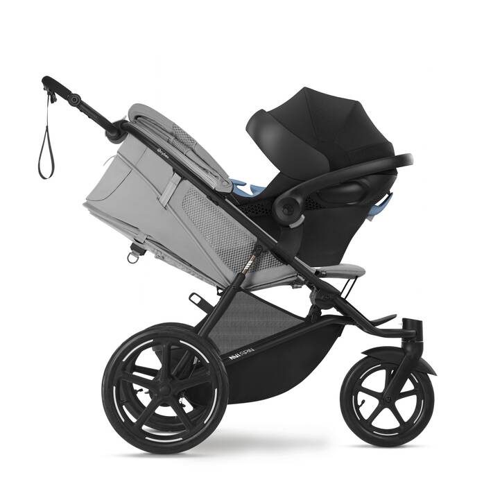 Image shows the combination of several products, sold separately. image number 4 CYBEX Avi Spin - Fog Grey in Fog Grey large-cybex-ca image number 4