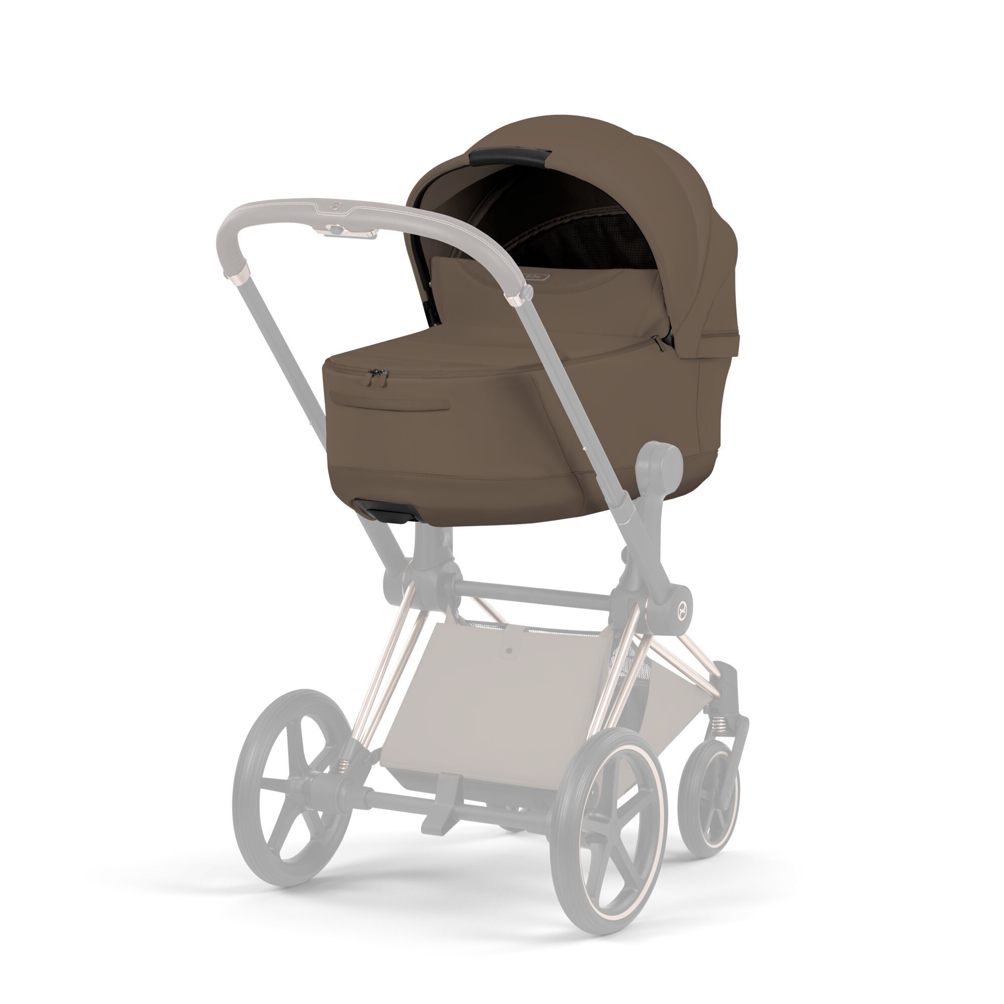 CYBEX Priam Fold Lux Carry Cot Style - Coconut Brown in Coconut Brown large-cybex-us image number 4