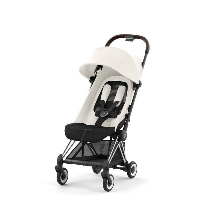 CYBEX Coya - Off White (Chrome Frame) in Off White (Chrome Frame) image number 3 CYBEX Coya - Off White (Chrome Frame) in Off White (Chrome Frame) large-cybex-us image number 3