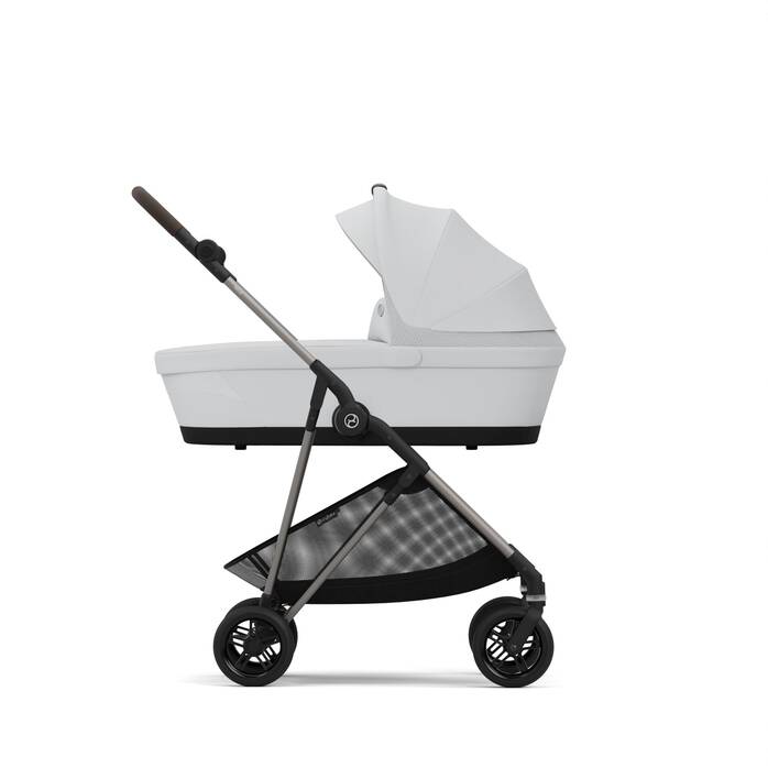 Die Abbildung zeigt die Kombination mehrerer Produkte, die separat verkauft werden. Bild 6 CYBEX Melio Cot - Fog Grey in Fog Grey large-cybex-neu Bild 6