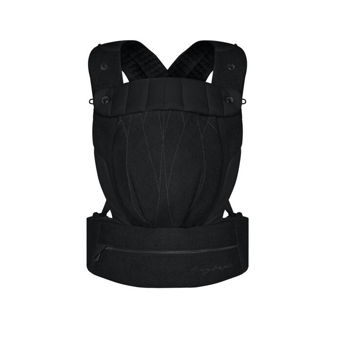 CYBEX Coya Baby Carrier Boucle - Stone Black (Bouclé) in Stone Black (Bouclé) image number 1 CYBEX Coya Baby Carrier Boucle - Stone Black (Bouclé) in Stone Black (Bouclé) large-cybex-neu image number 1