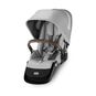 CYBEX Gazelle S Seat Unit - Lava Grey in Lava Grey (Silver Frame) large image number 1 Small