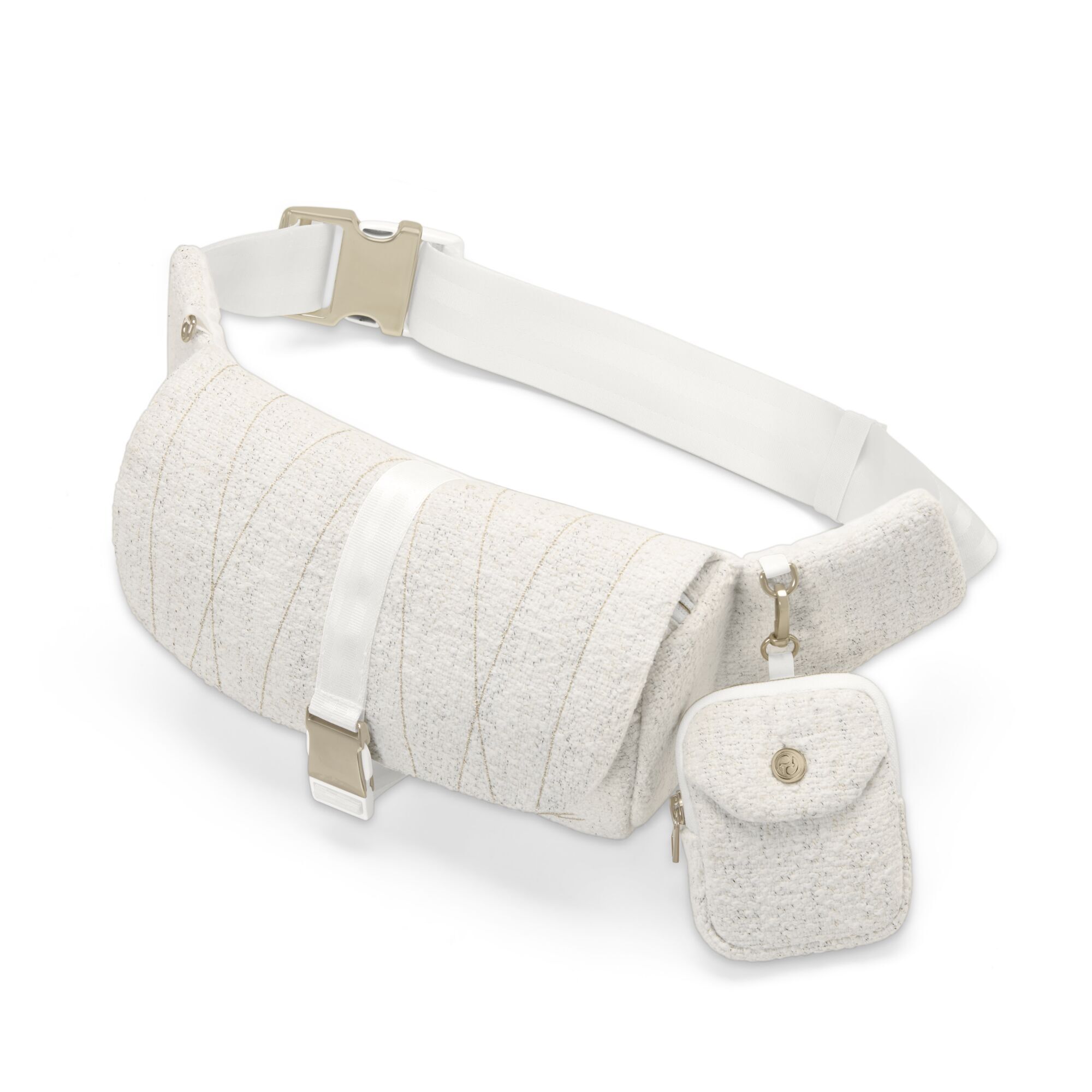 Belt Bag Boucle - Cream White (Boucl&eacute;) - Image 1
