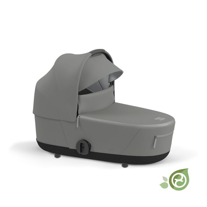CYBEX Mios Lux Carry Cot - Pearl Grey in Pearl Grey large image number 3