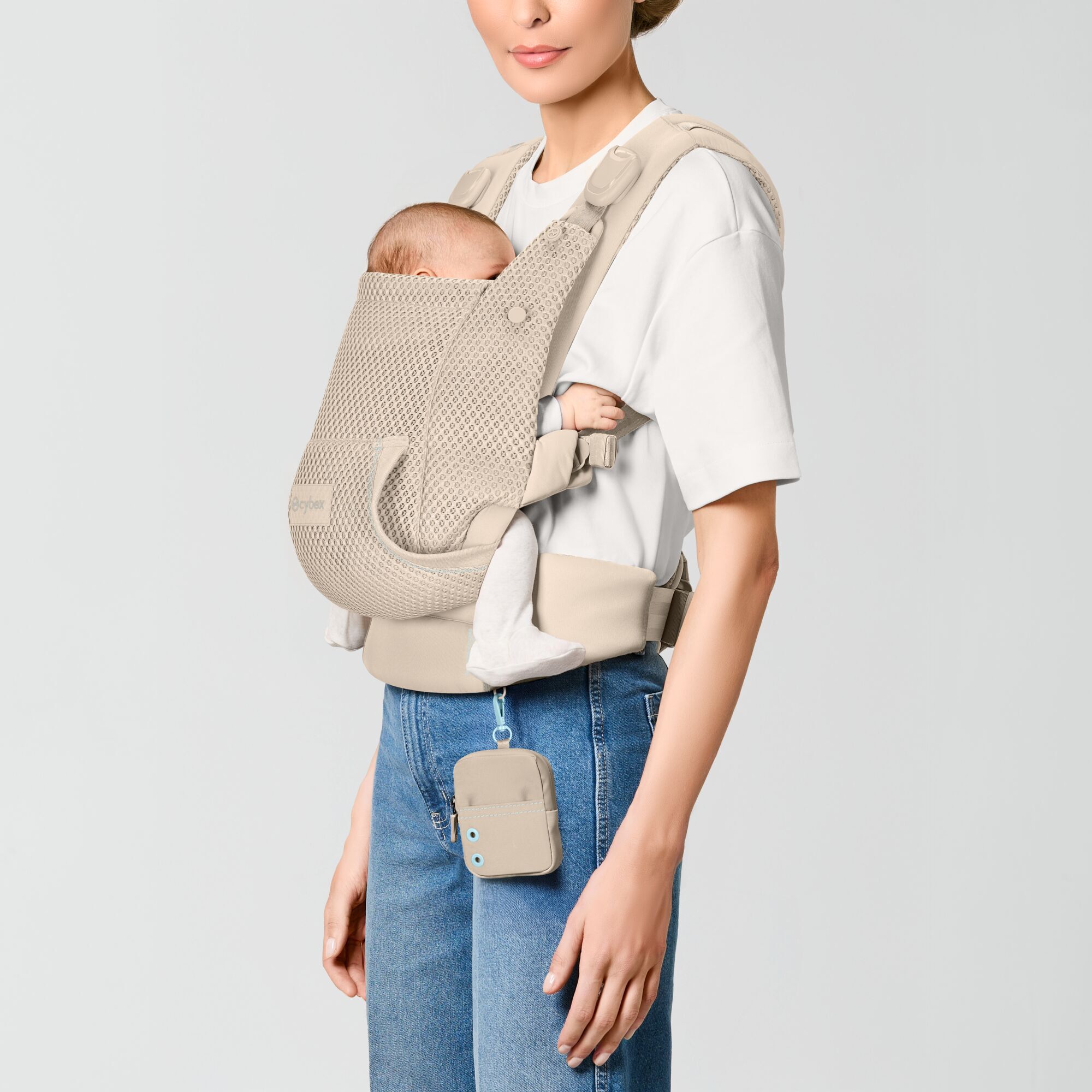 CYBEX Laya Carrier - Almond Beige in Almond Beige large-cybex-us image number 2