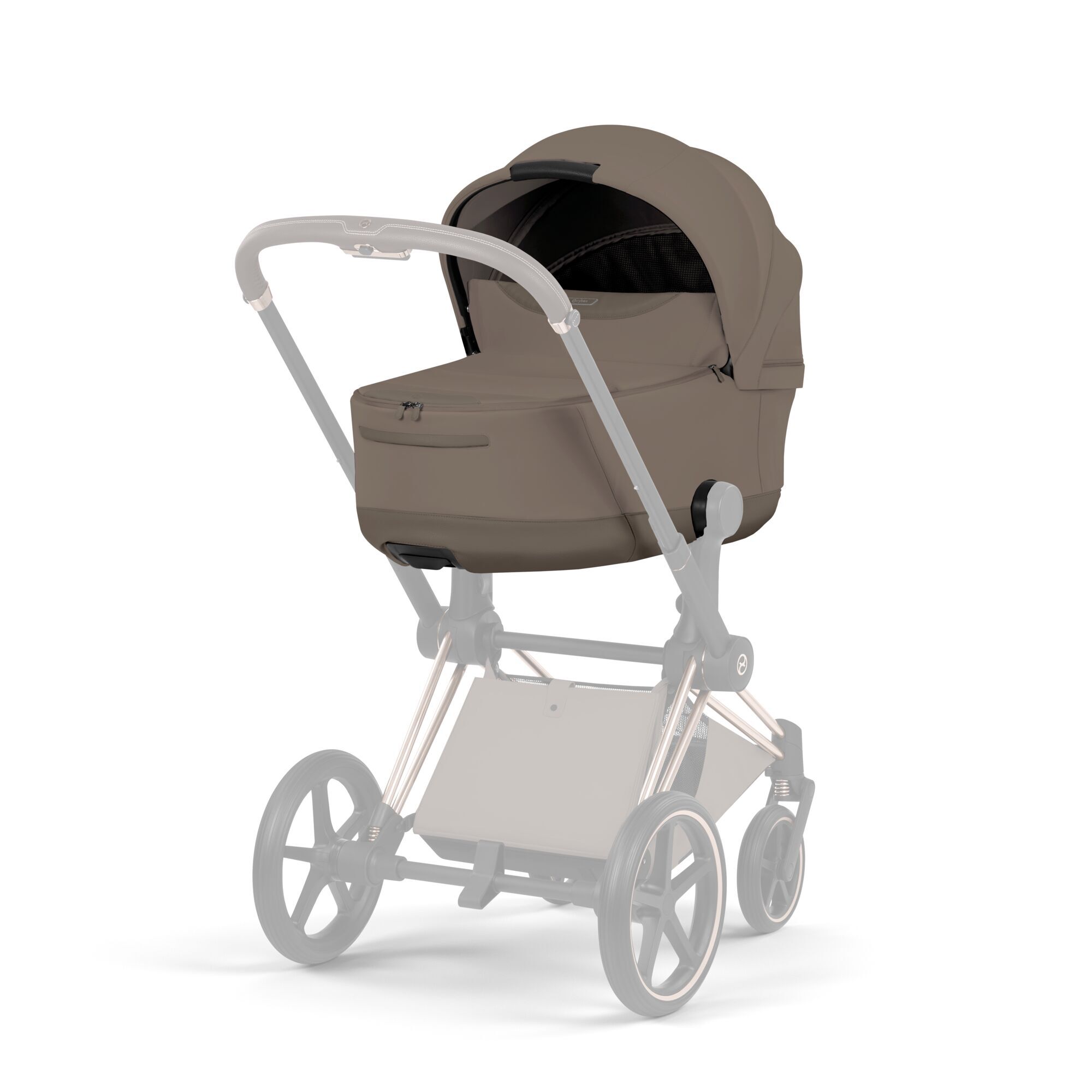 CYBEX Priam Fold Lux Carry Cot - Style Collection - Coconut Brown in Coconut Brown large-cybex-neu Bild 5