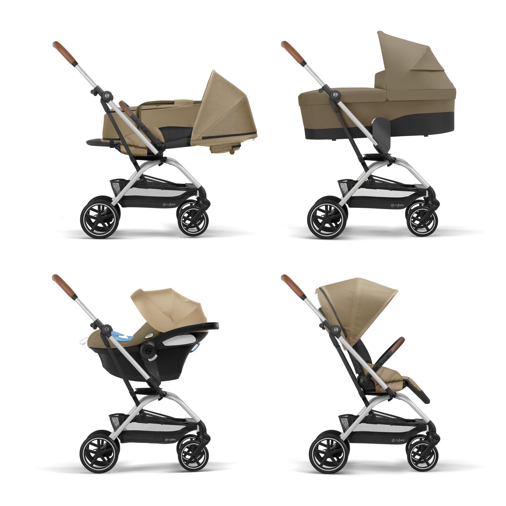 CYBEX Eezy S Twist+2 &ndash; Classic Beige (r&aacute;m ve variantě Silver) in Classic Beige (Silver Frame) large-cybex-neu č&iacute;slo sn&iacute;mku 7 Mal&eacute;