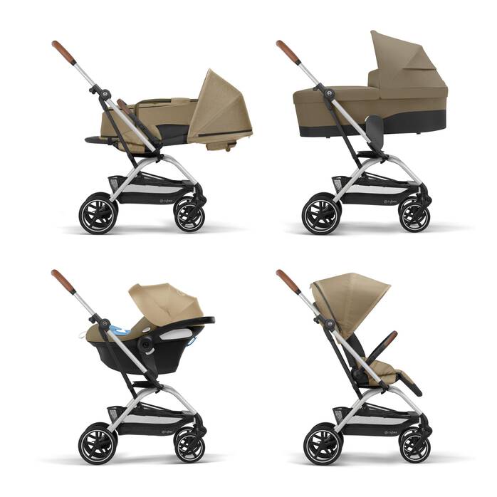 CYBEX Eezy S Twist+2 - Classic Beige (Silver Frame) in Classic Beige (Silver Frame) image number 7 CYBEX Eezy S Twist+2 - Classic Beige (Silver Frame) in Classic Beige (Silver Frame) large-cybex-neu image number 7