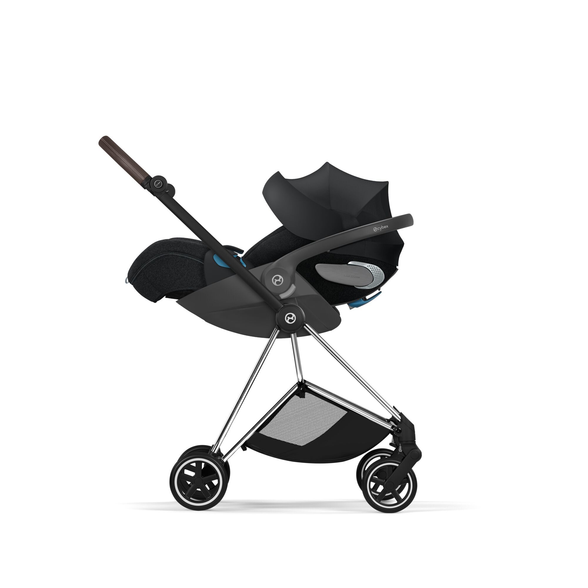 CYBEX Mios Frame Style - Chrome in Chrome large-cybex-us image number 5