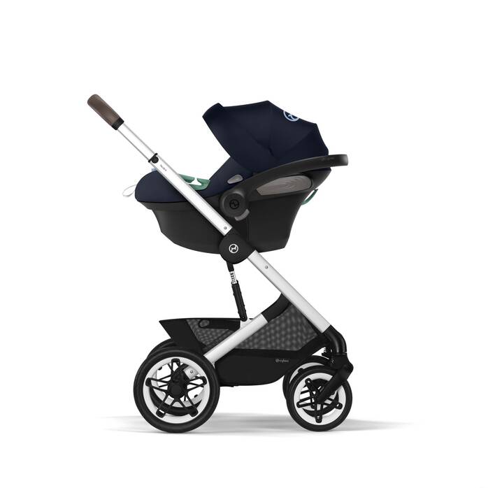 Image shows the combination of several products, sold separately. image number 5 CYBEX Talos S Lux - Ocean Blue (Silver Frame) in Ocean Blue (Silver Frame) large-cybex-neu image number 5
