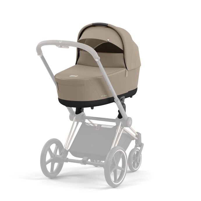 CYBEX Priam Lux Carry Cot - Cozy Beige in Cozy Beige large image number 5