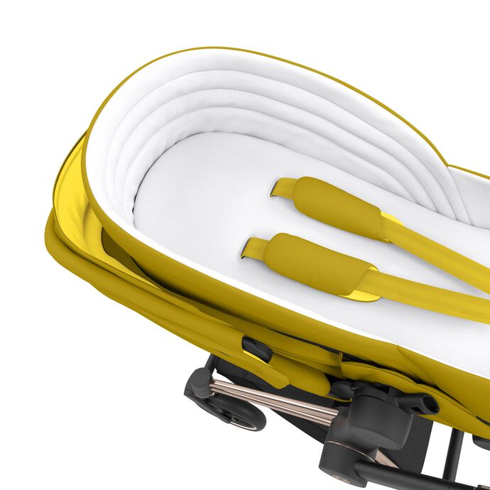CYBEX Gondola Lite Platinum – Mustard Yellow in Mustard Yellow large obraz numer 4