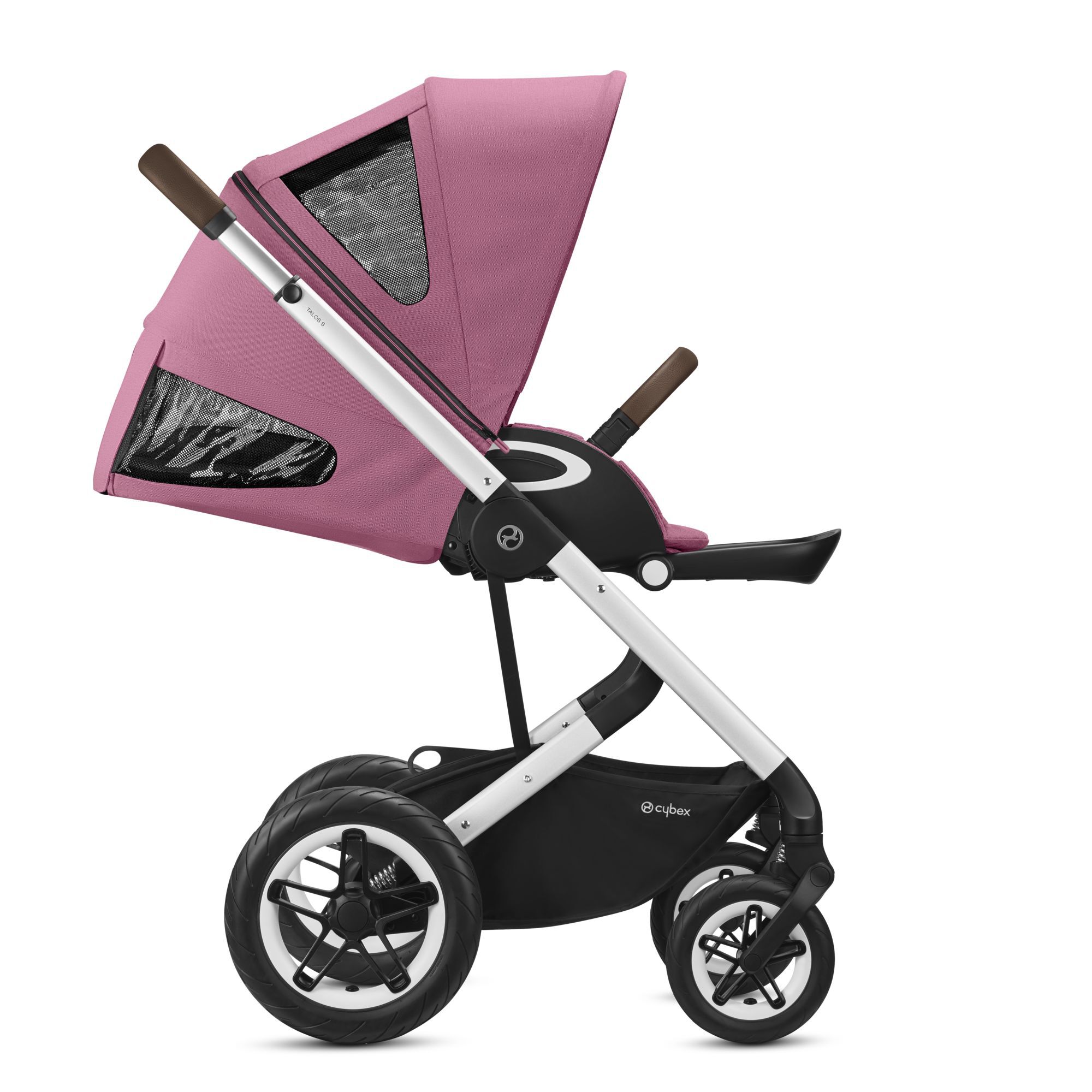 CYBEX Talos S Lux - Magnolia Pink (Silver Frame) in Magnolia Pink (Silver Frame) large-cybex-neu image number 4 Small
