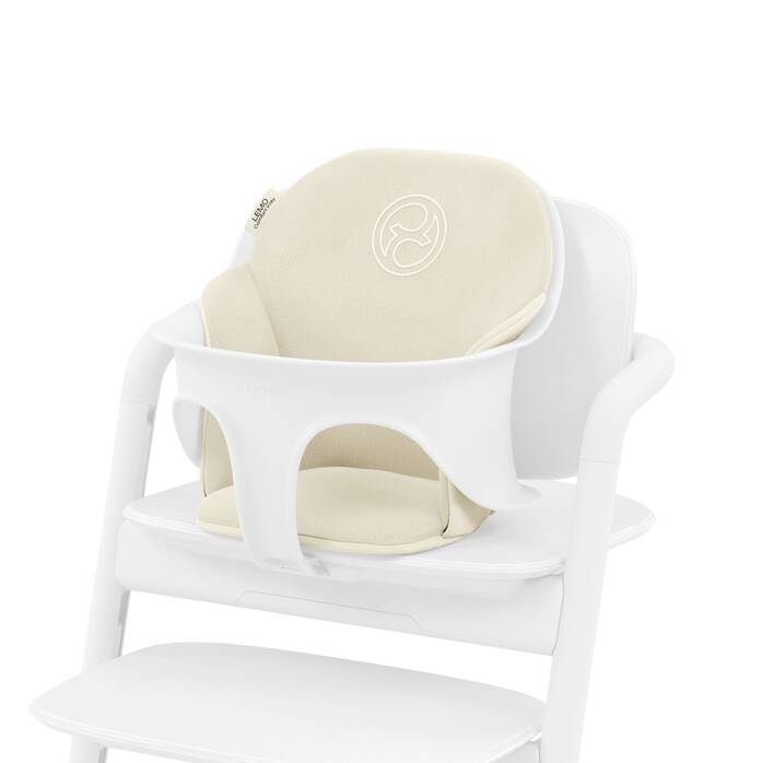 CYBEX Lemo Comfort Inlay - Canvas White in Canvas White image number 1 CYBEX Lemo Comfort Inlay - Canvas White in Canvas White large-cybex-us image number 1