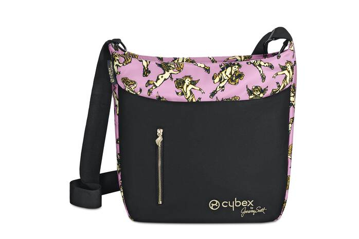 CYBEX Changing Bag Jeremy Scott - Cherubs Pink in Cherubs Pink image number 1 CYBEX Changing Bag Jeremy Scott - Cherubs Pink in Cherubs Pink large-cybex-row image number 1