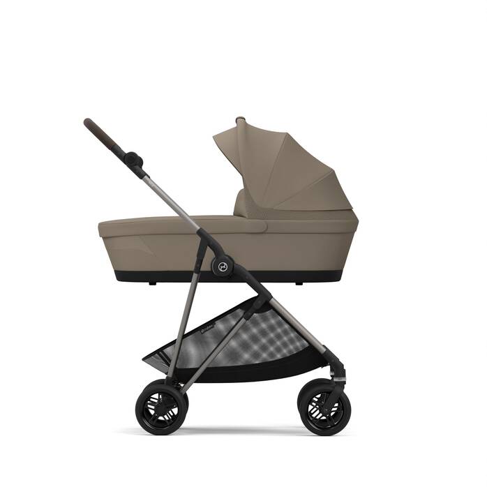 Die Abbildung zeigt die Kombination mehrerer Produkte, die separat verkauft werden. Bild 5 CYBEX Melio Cot 2023 - Seashell Beige in Seashell Beige large-cybex-neu Bild 5