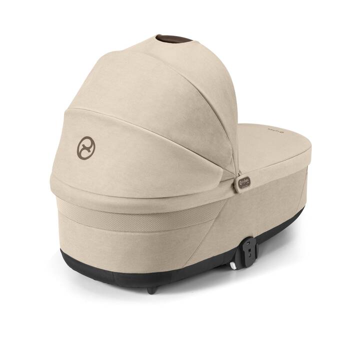 CYBEX Cot S Lux - Almond Beige in Almond Beige image number 4 CYBEX Cot S Lux - Almond Beige in Almond Beige large-cybex-neu image number 4