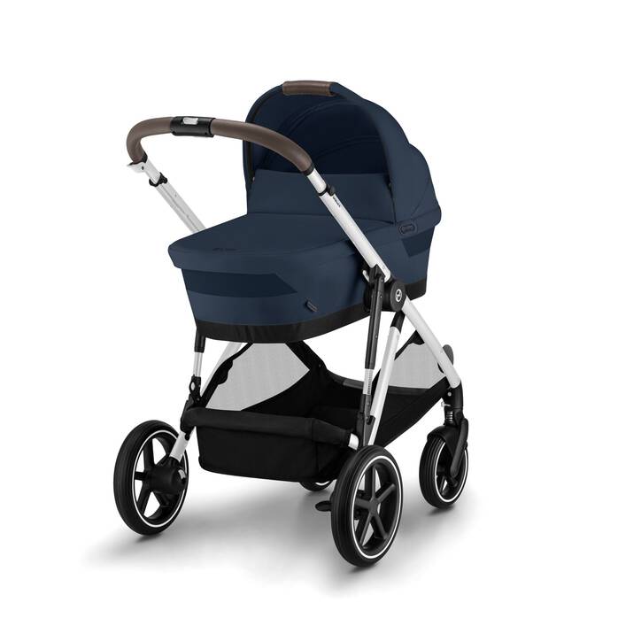 Die Abbildung zeigt die Kombination mehrerer Produkte, die separat verkauft werden. Bild 4 CYBEX Gazelle S Cot - Ocean Blue in Ocean Blue large-cybex-neu Bild 4