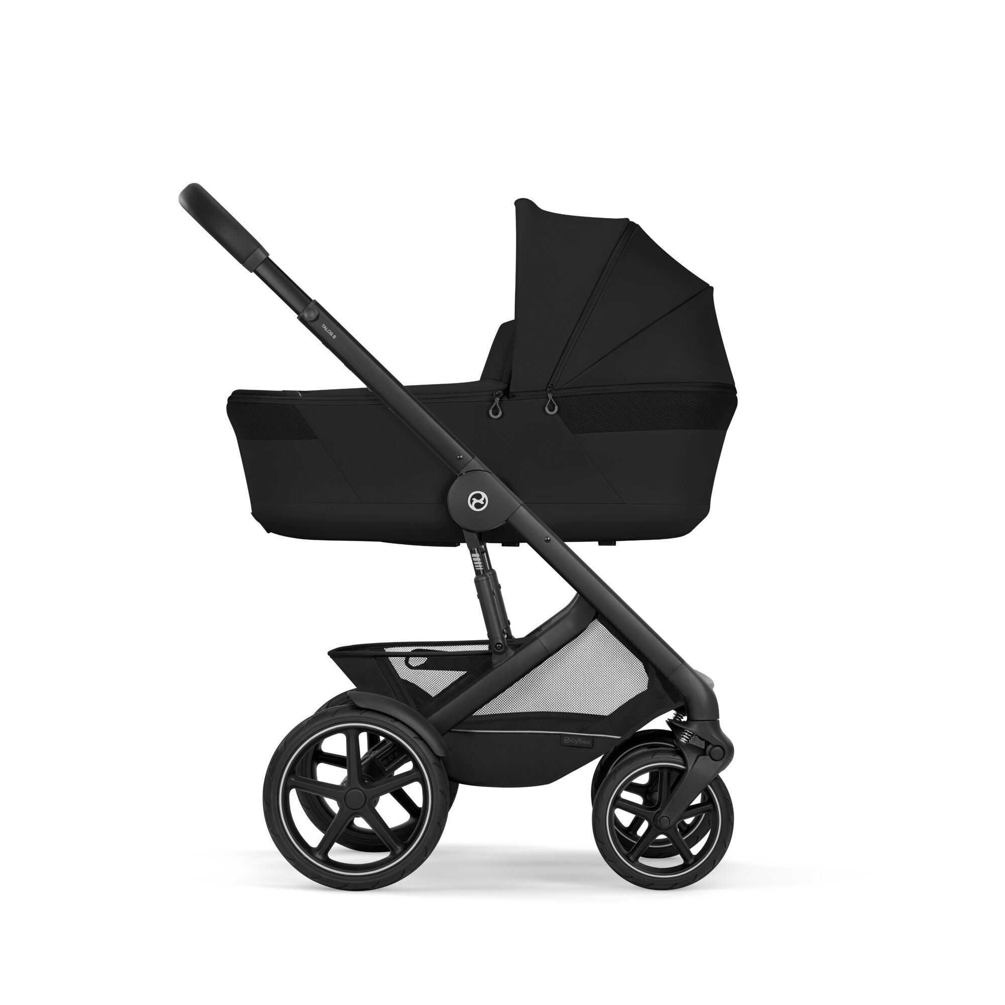 CYBEX Talos S Lux met opvouwbare reiswieg - Moon Black (zwart frame) in Moon Black (Black Frame) large-cybex-neu afbeelding nummer 4