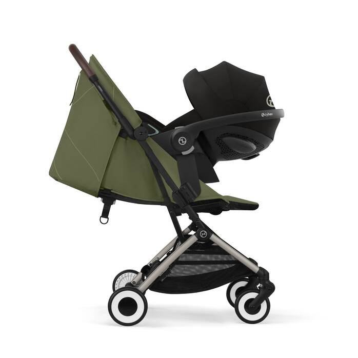 Die Abbildung zeigt die Kombination mehrerer Produkte, die separat verkauft werden. Bild 5 CYBEX Orfeo - Moss Green in Moss Green large-cybex-neu Bild 5