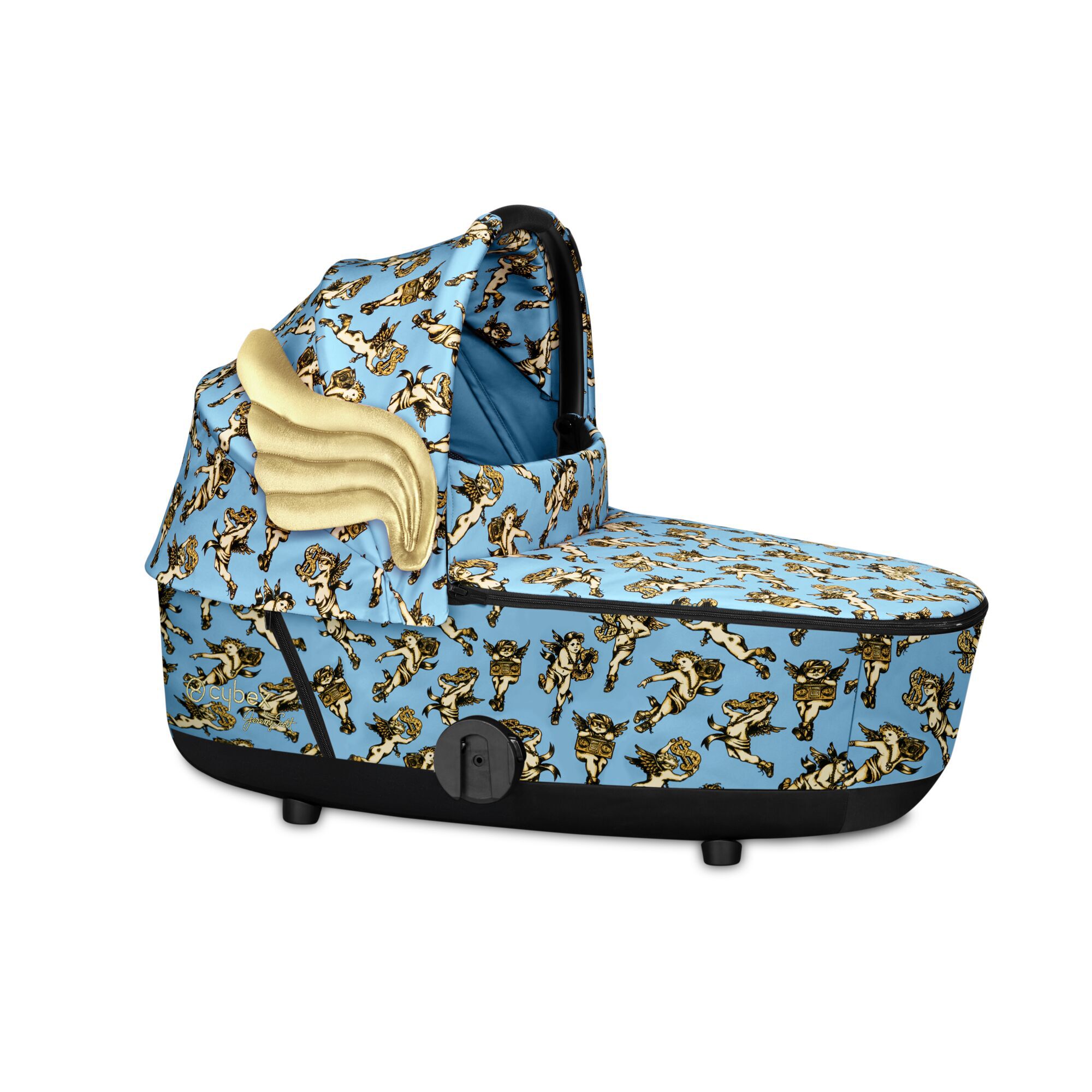 CYBEX Mios 2  Lux Carry Cot - Cherubs Blue in Cherubs Blue large-cybex-neu image number 1 Small