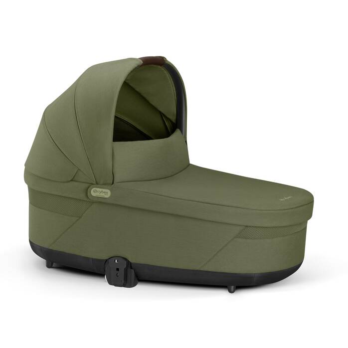 CYBEX Cot S Lux - Moss Green in Moss Green image number 1 CYBEX Cot S Lux - Moss Green in Moss Green large-cybex-neu image number 1