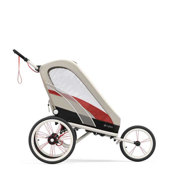Image shows the combination of several products, sold separately. image number 4 CYBEX Zeno Seat Pack - Bleached Sand in Bleached Sand large-cybex-gb image number 4