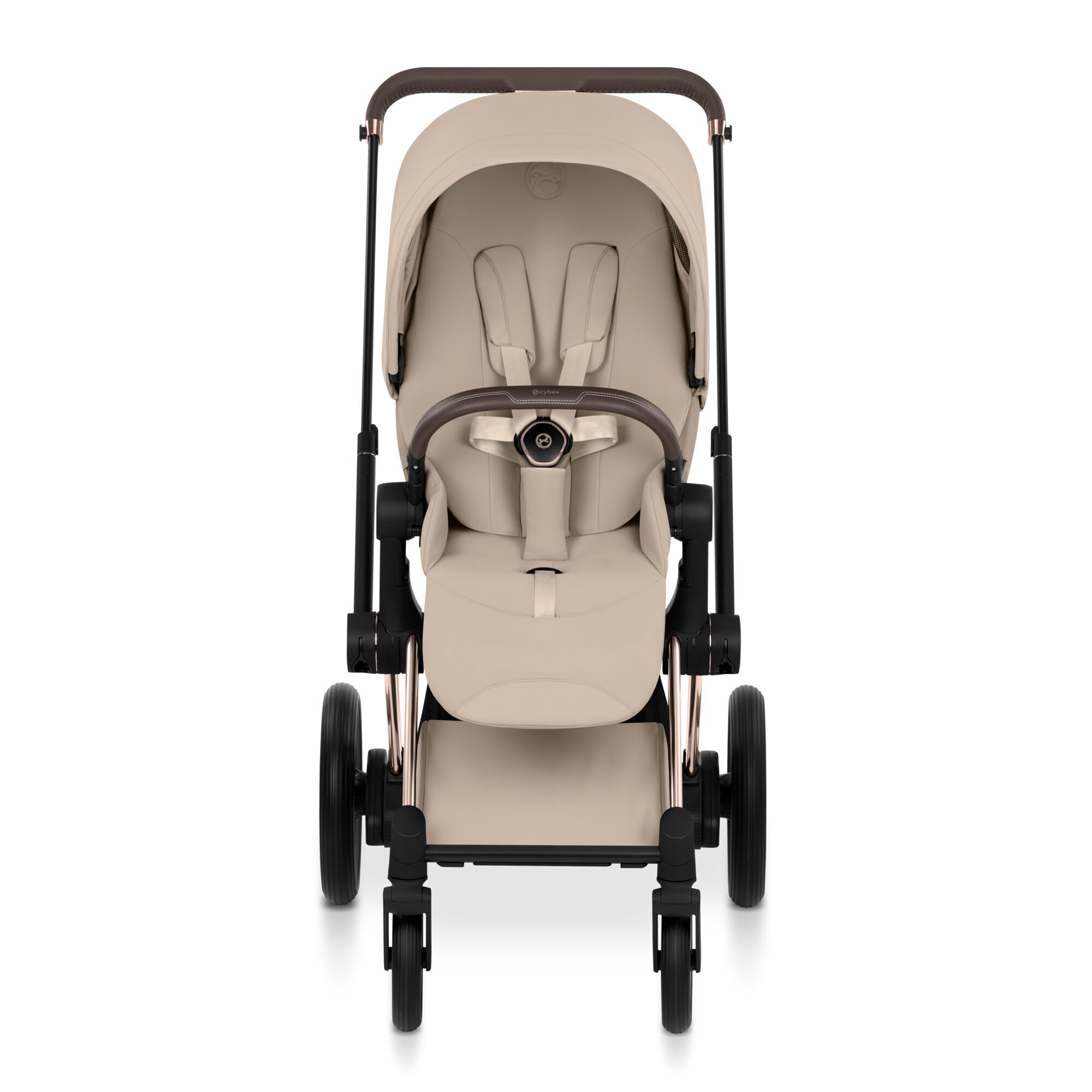 CYBEX e-Priam - Style Collection - Cozy Beige (Rosegold Frame) in Cozy Beige (Rosegold Frame) large-cybex-jp 画像番号 2
