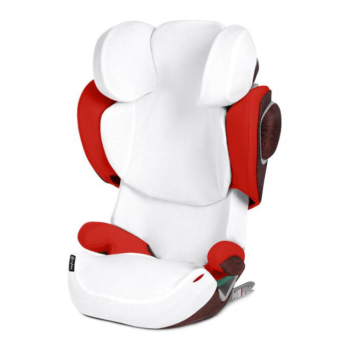 CYBEX Solution Z Summer Cover - White in White image number 1 CYBEX Solution Z Summer Cover - White in White large-cybex-gb image number 1
