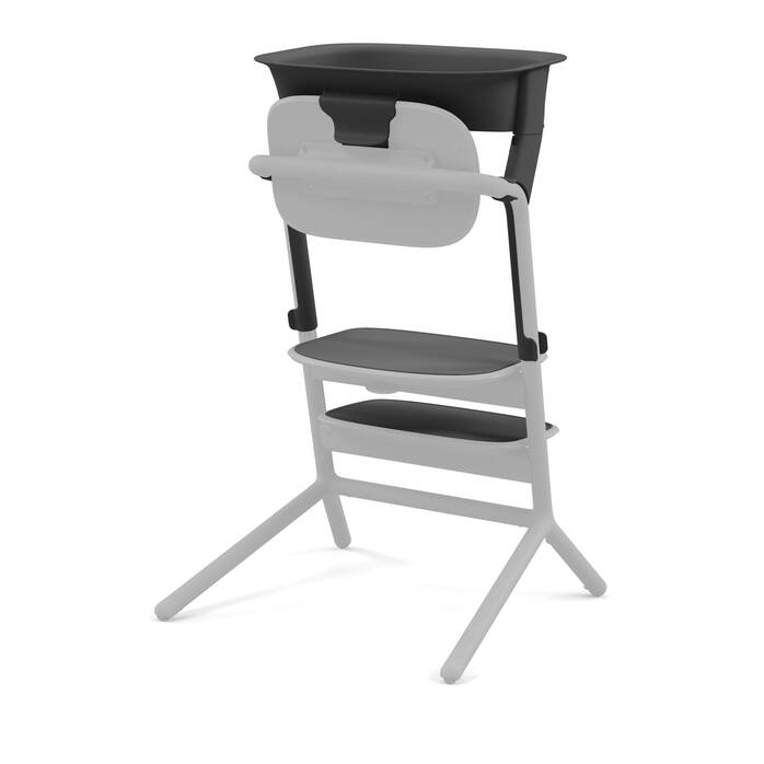 Image shows the combination of several products, sold separately. image number 4 CYBEX Lemo Learning Tower Set - Stunning Black in Stunning Black large-cybex-neu image number 4