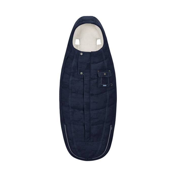 CYBEX Rebellious Luxury Footmuff - Rebellious Luxury Denim Blue in Rebellious Luxury Denim Blue Bild 4 CYBEX Rebellious Luxury Footmuff - Rebellious Luxury Denim Blue in Rebellious Luxury Denim Blue large-cybex-neu Bild 4