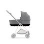 CYBEX Mios Lux Carry Cot - Manhattan Grey Plus in Manhattan Grey Plus large image number 6 Small