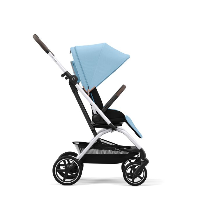 CYBEX Eezy S Twist+2 2023 - Beach Blue in Beach Blue (Silver Frame) large image number 3