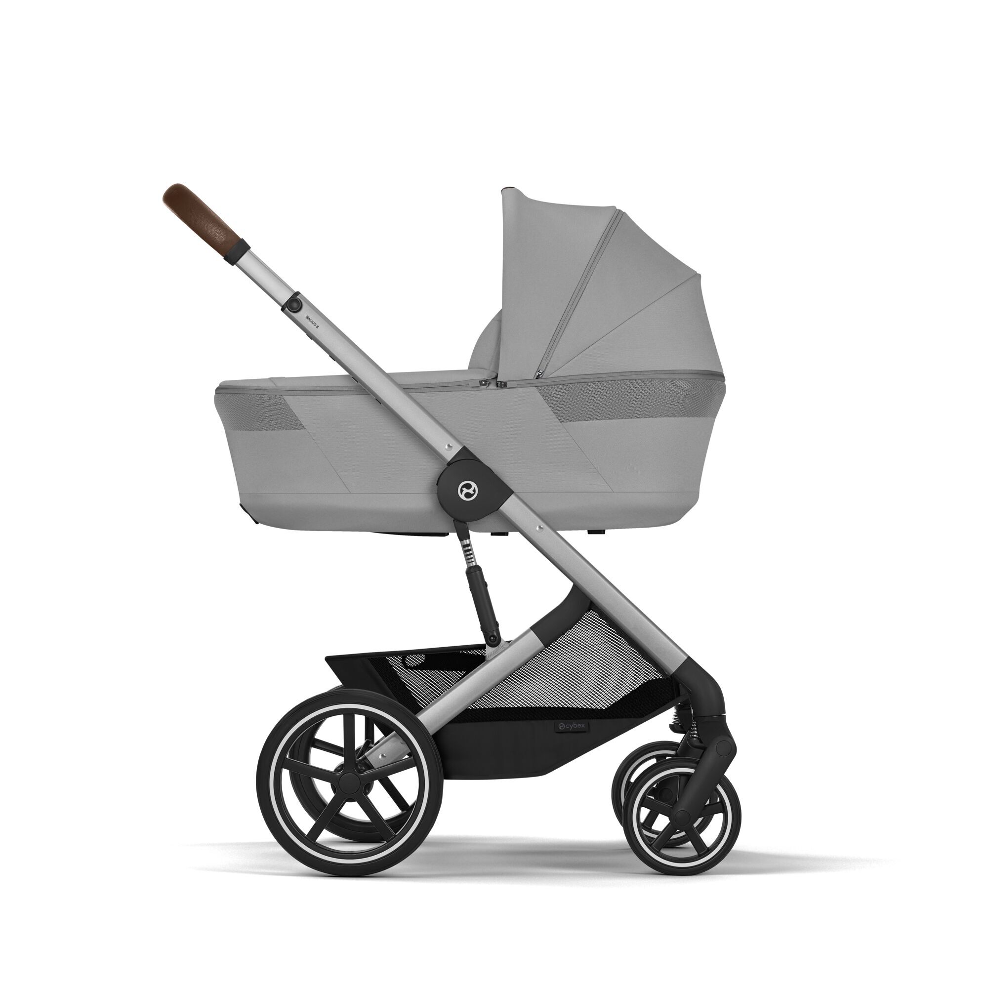 CYBEX Balios Fold Cot - Stone Grey in Stone Grey large-cybex-us image number 6