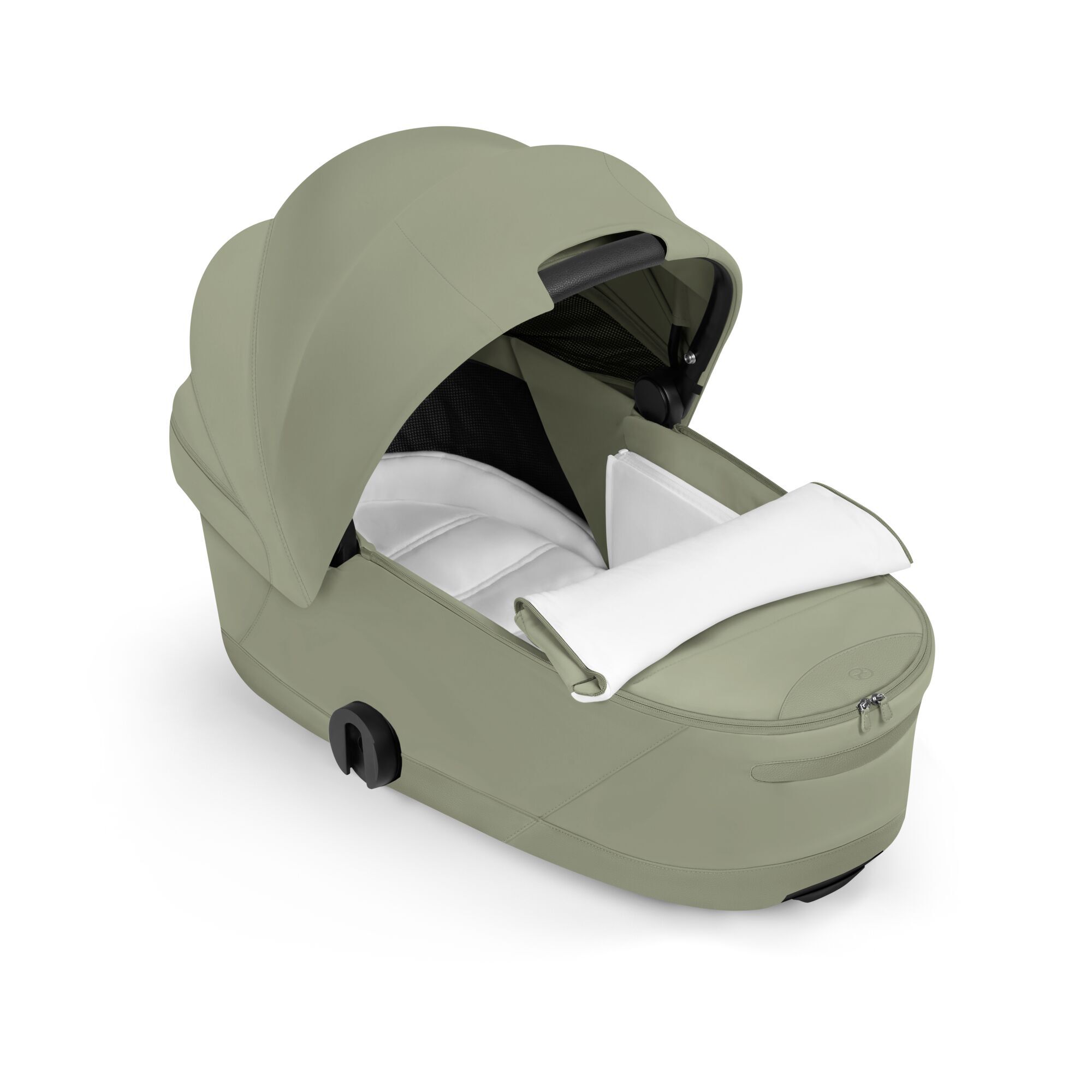 CYBEX Priam Fold Lux Carry Cot Style - Sage Green in Sage Green large-cybex-us image number 2