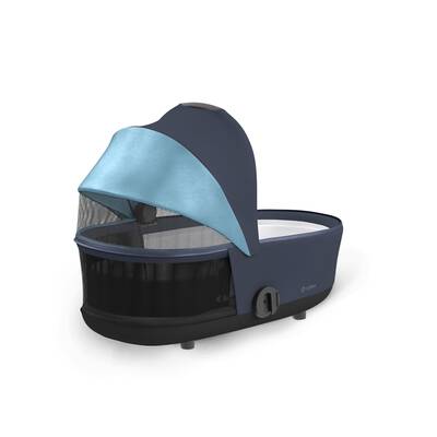 Mios Lux Carry Cot - Nautical Blue - Image 5