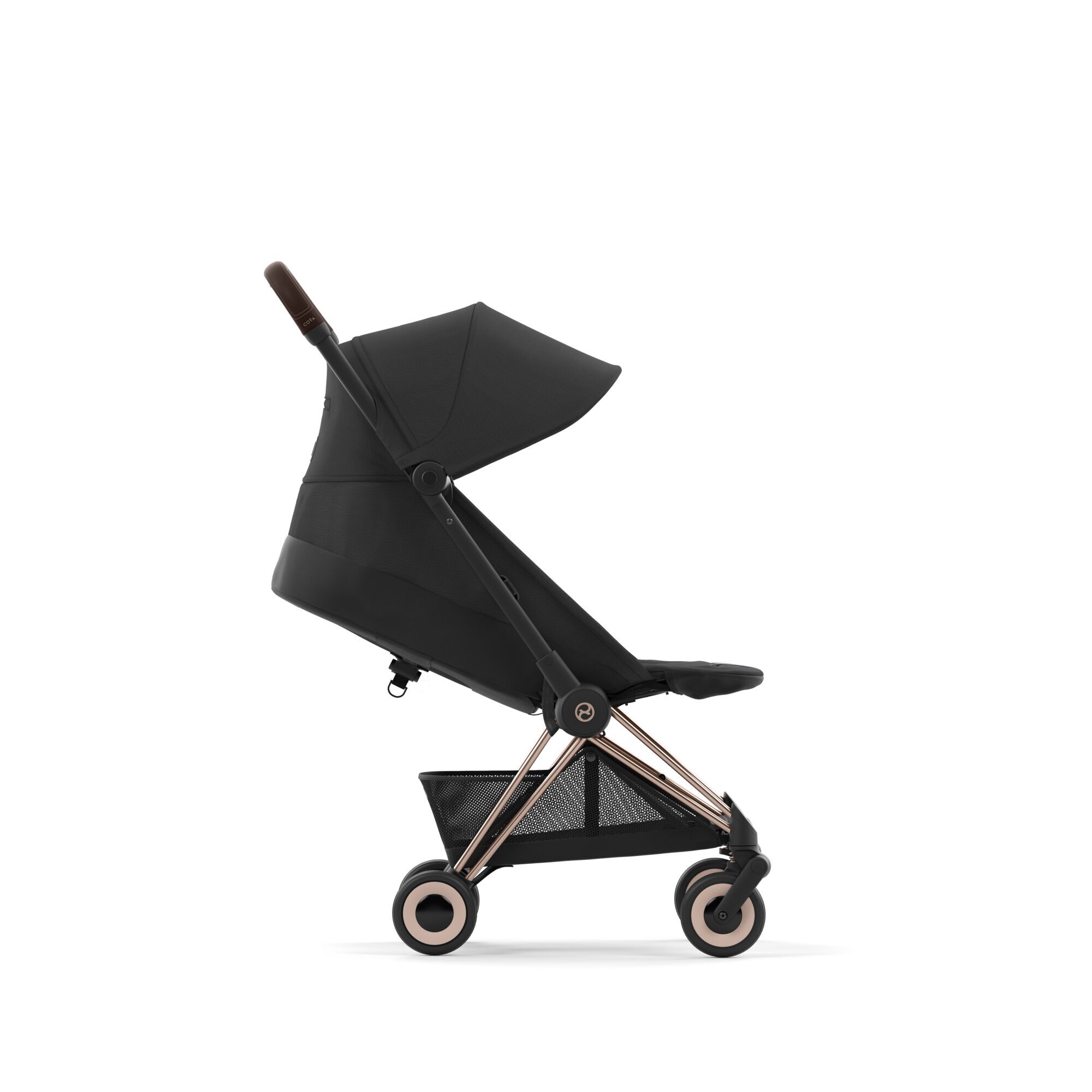 CYBEX Coya - Sepia Black (Rosegold Frame) in Sepia Black (Rosegold Frame) large-cybex-us image number 6 Small