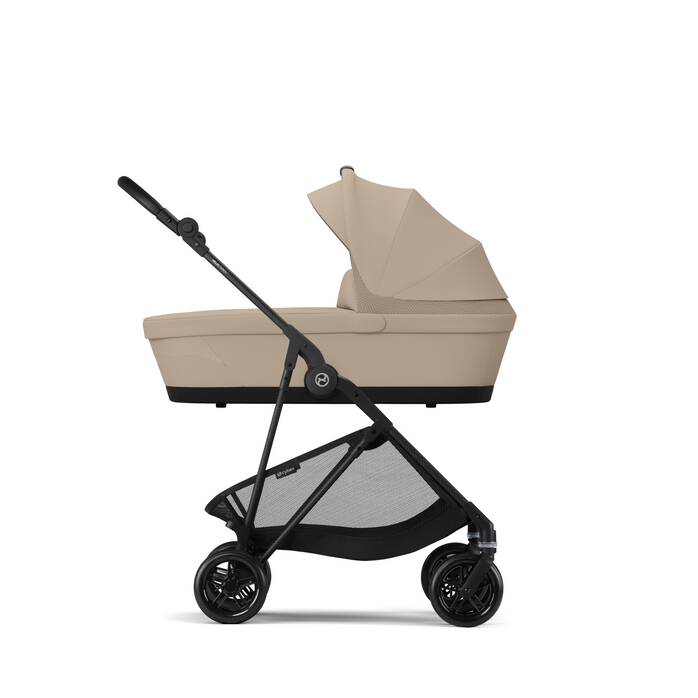 Image shows the combination of several products, sold separately. image number 6 CYBEX Melio Cot - Almond Beige in Almond Beige large-cybex-neu image number 6