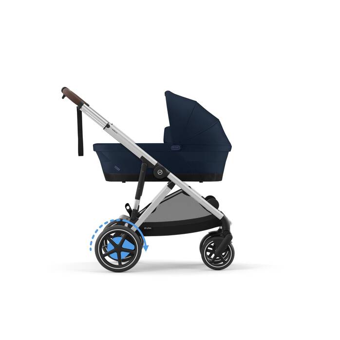 Die Abbildung zeigt die Kombination mehrerer Produkte, die separat verkauft werden. Bild 3 CYBEX e-Gazelle S - Ocean Blue (Silver Frame) in Ocean Blue (Silver Frame) large-cybex-neu Bild 3