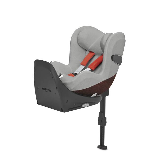 Image shows the combination of several products, sold separately. 画像番号 1 CYBEX Sirona Z / T Line Summer Cover - Grey in Grey large-cybex-jp 画像番号 1