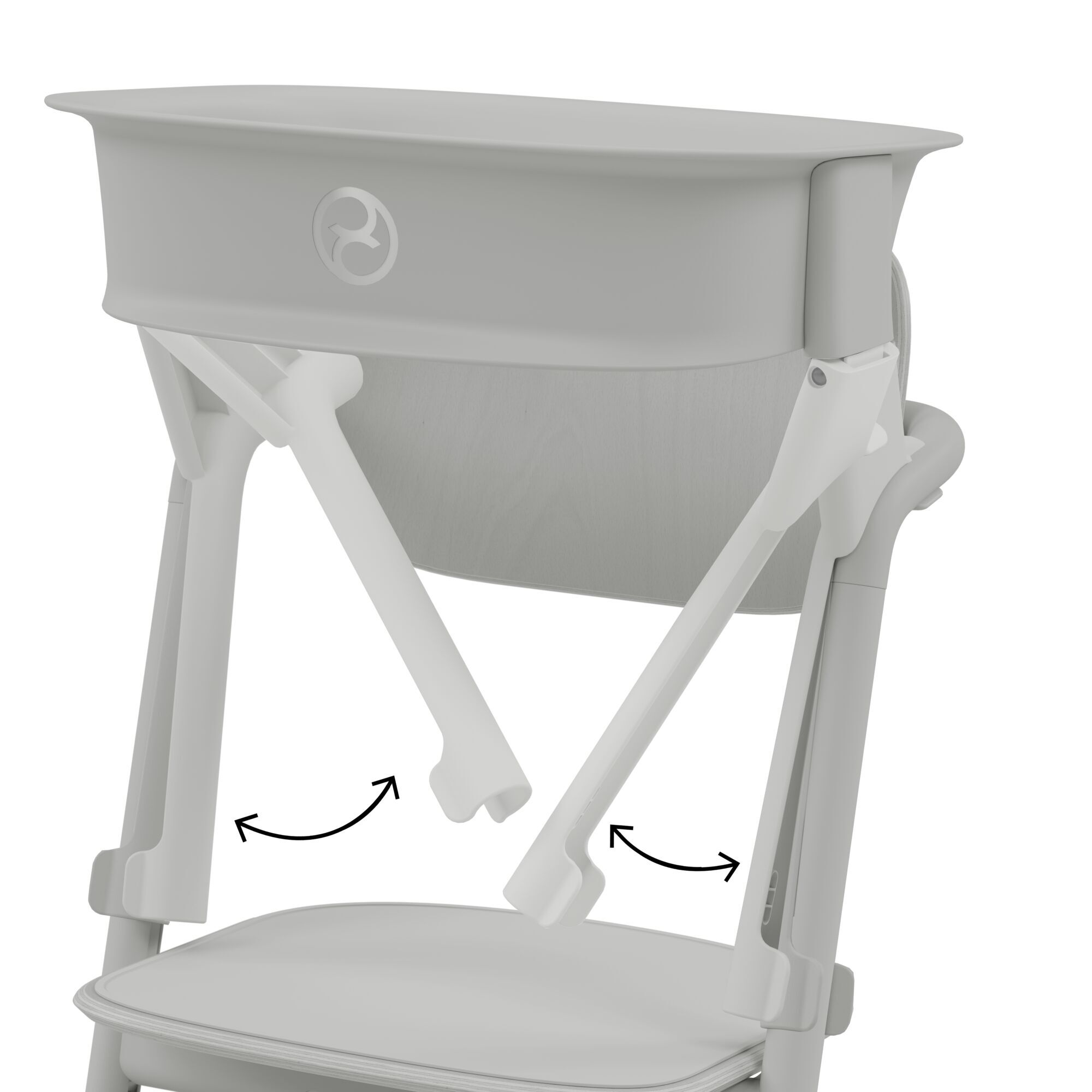 CYBEX Lemo Learning Tower Set - Suede Grey in Suede Grey large-cybex-neu afbeelding nummer 3 Klein
