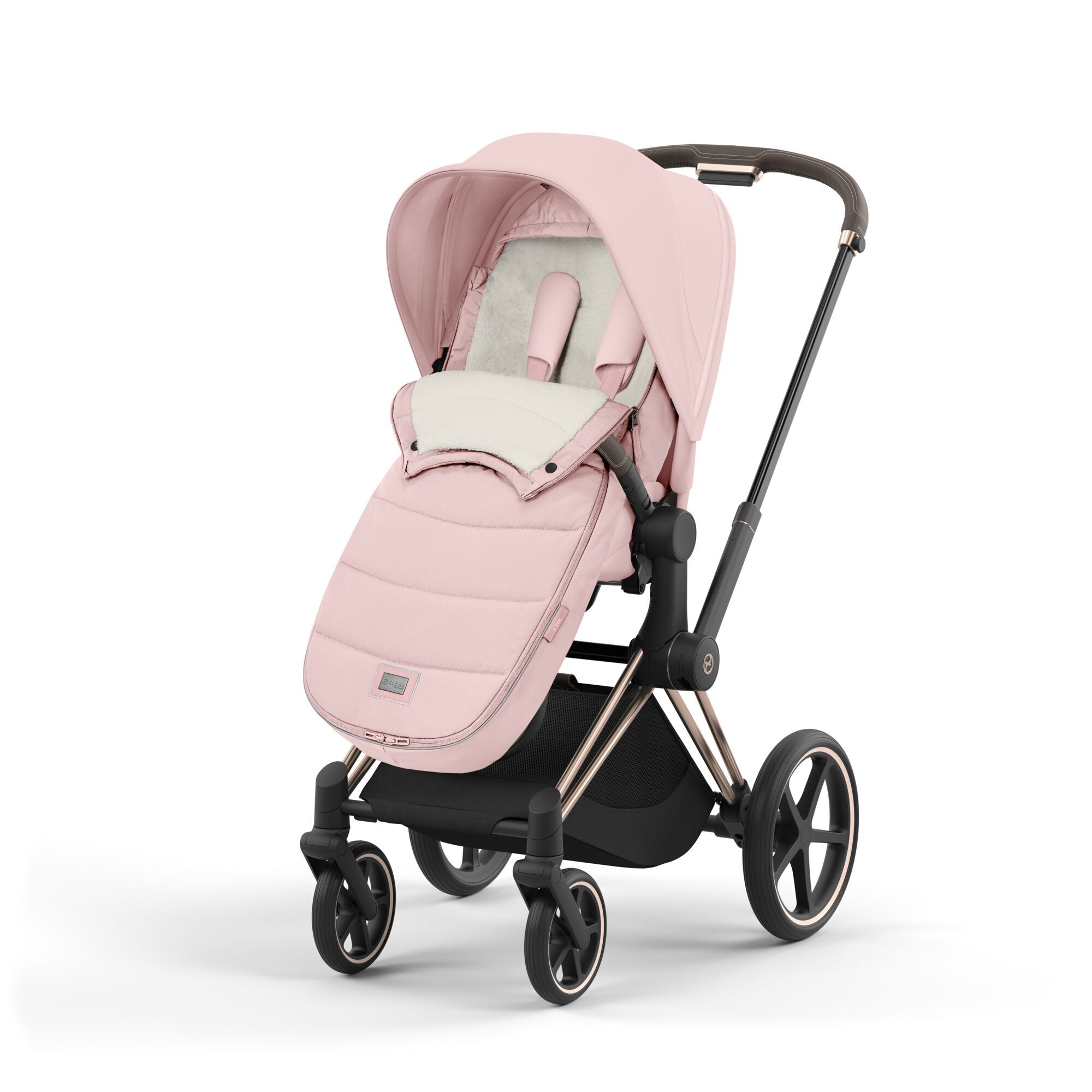 CYBEX Fusak Platinum Footmuff &ndash; Peach Pink in Peach Pink large-cybex-neu č&iacute;slo sn&iacute;mku 5 Mal&eacute;