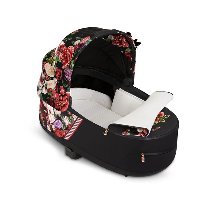 CYBEX Priam Lux Carry Cot - Spring Blossom Dark in Spring Blossom Dark large image number 2